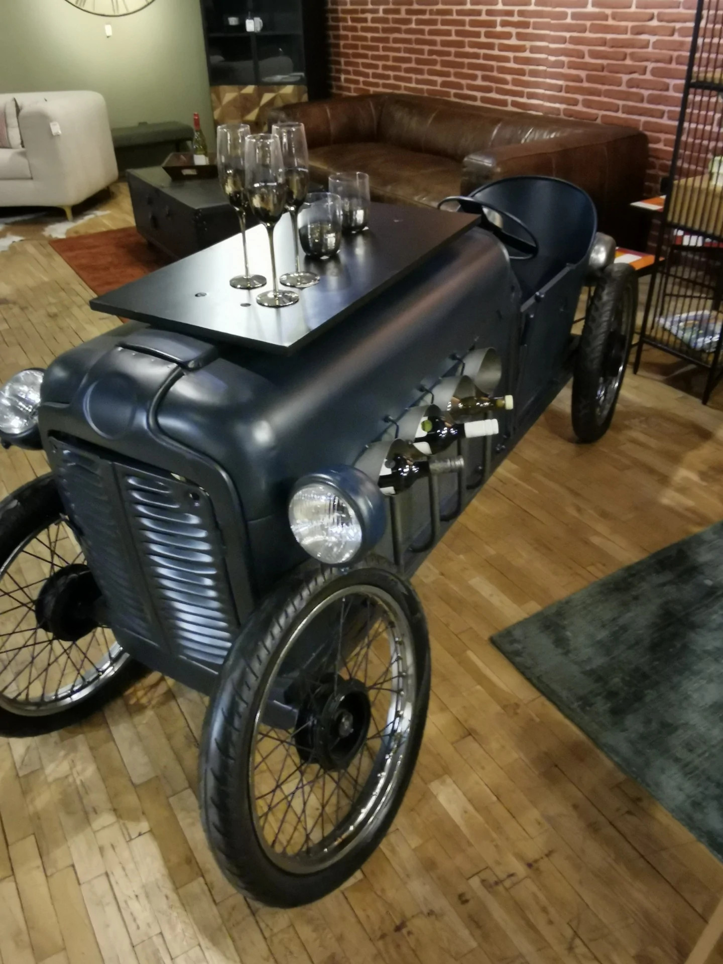 Stylish Auto-Inspired Bars for Your Home