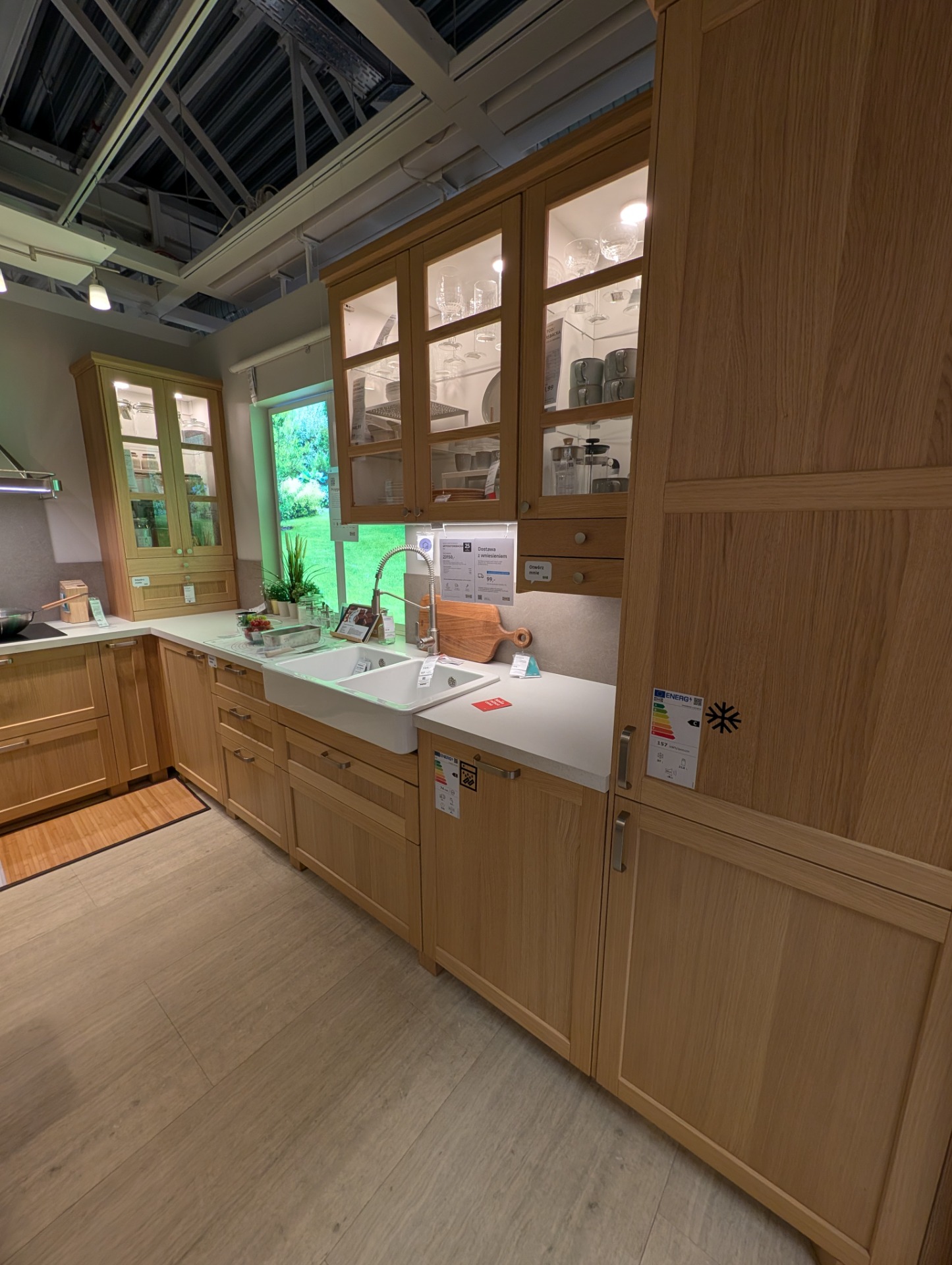 FORSBACKA Oak kitchen