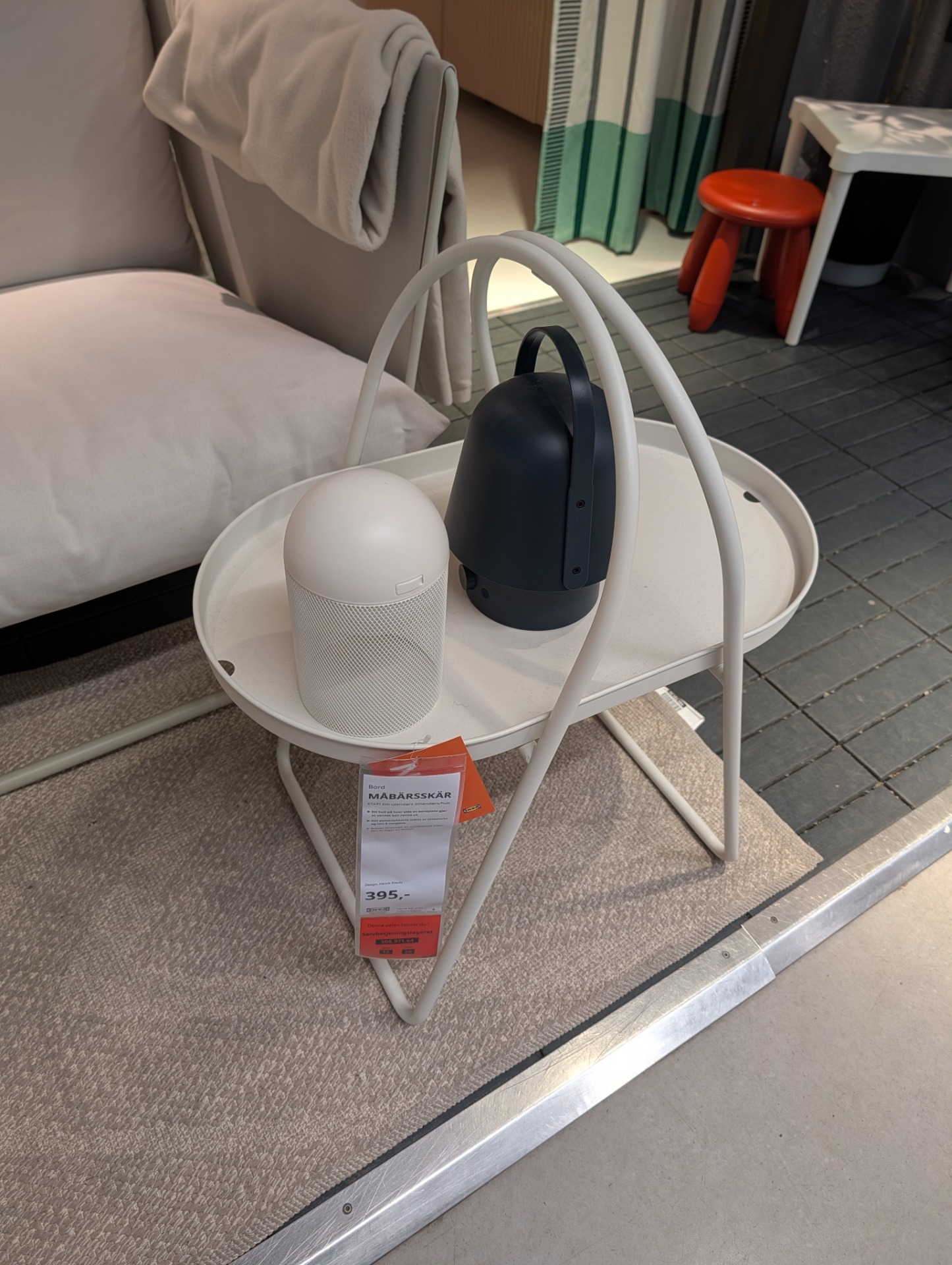 MÅBÄRSSKÄR Coffee table, outdoor indoor/white